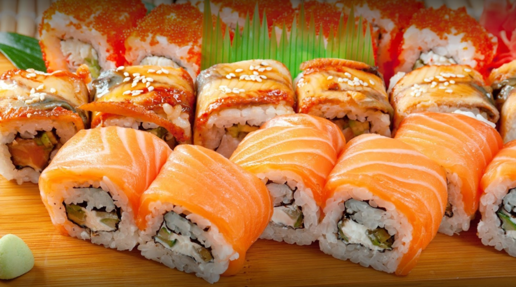 Thai et sushi