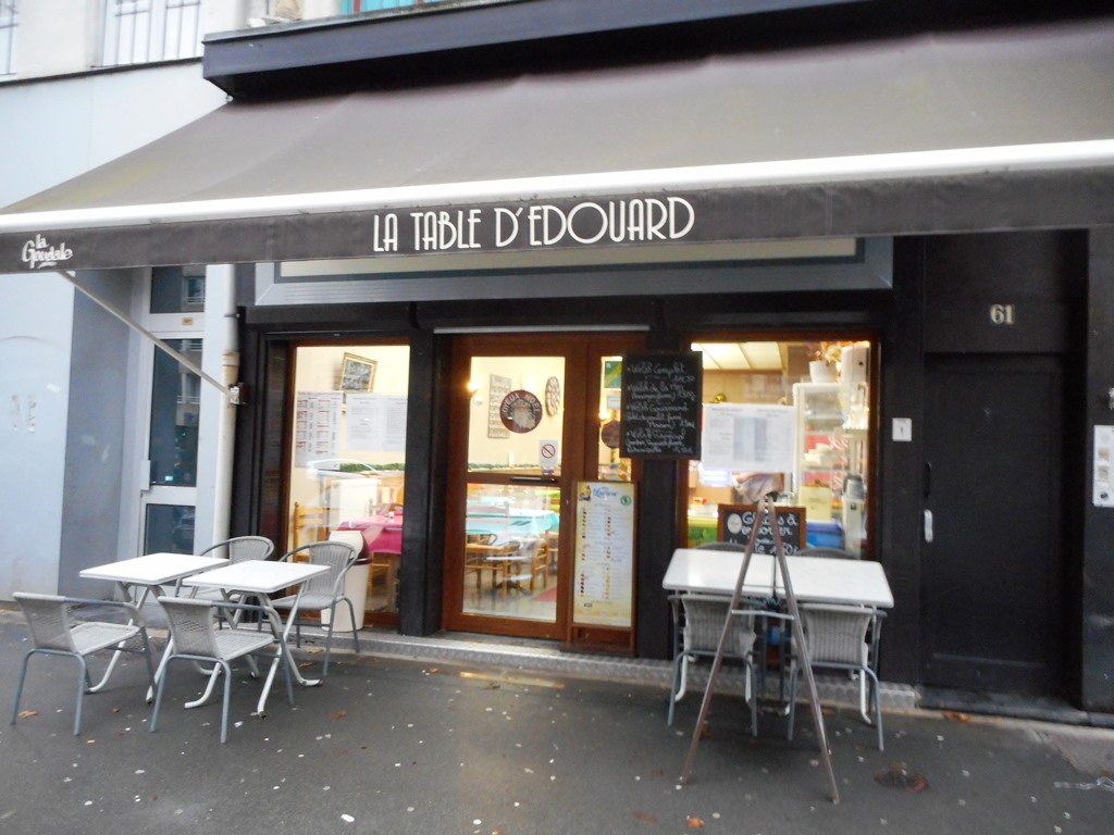 La Table d'Edouard
