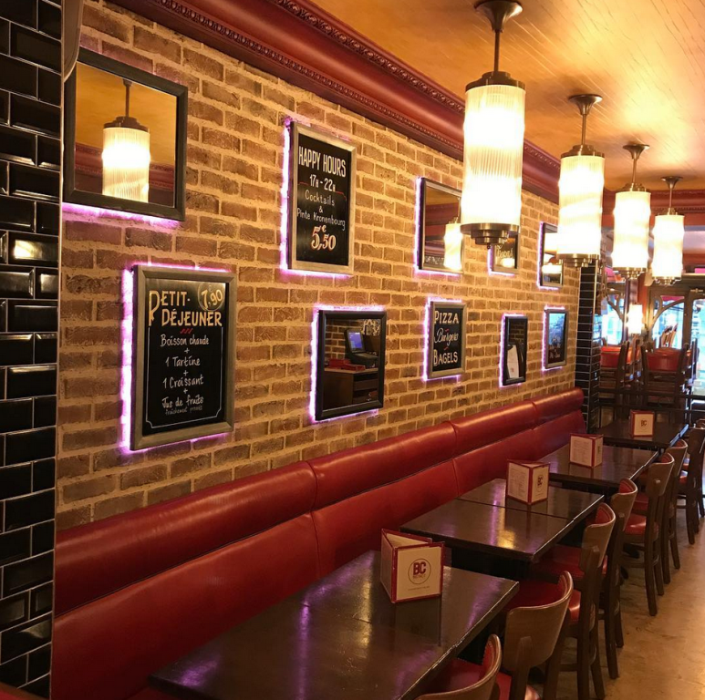Bistrot Charbon Paris intérieur