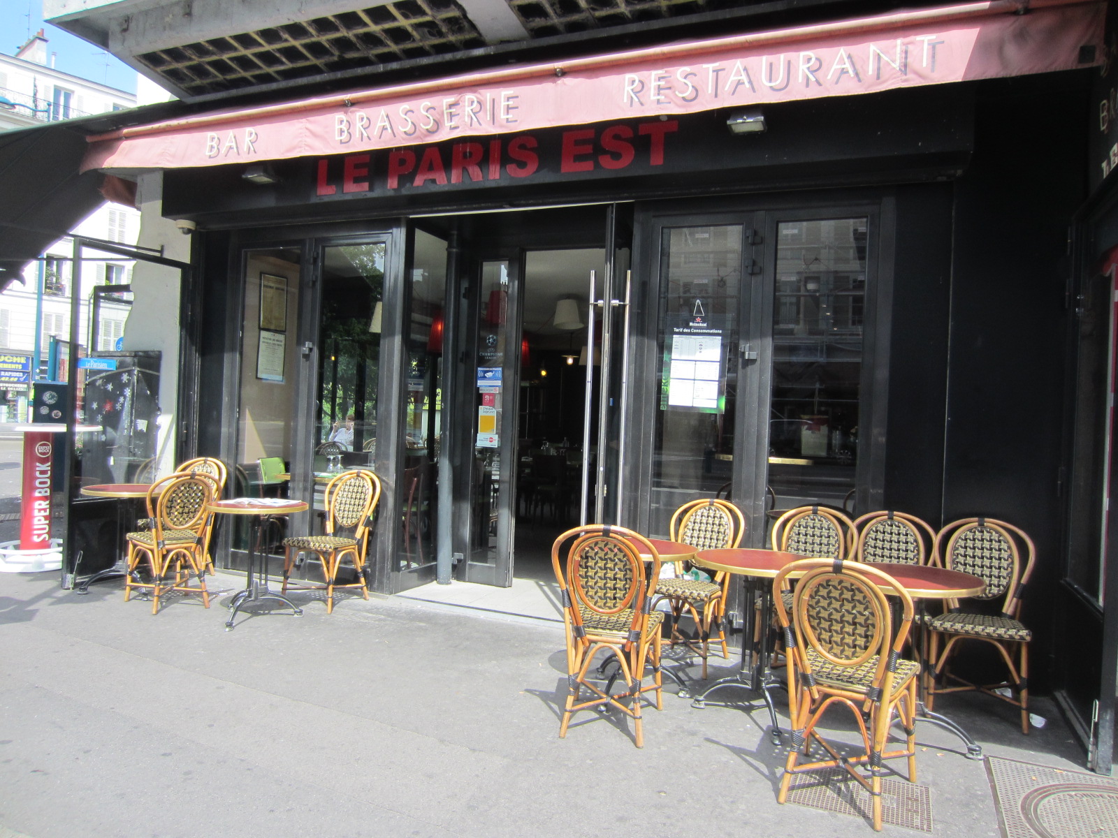 Brasserie le Paris Est