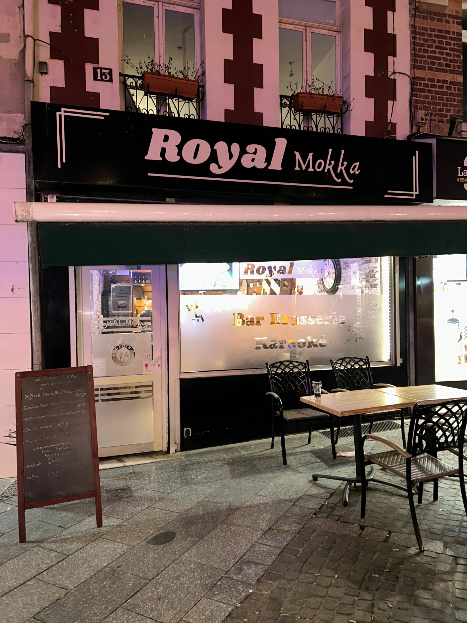 Le bar royal mokka