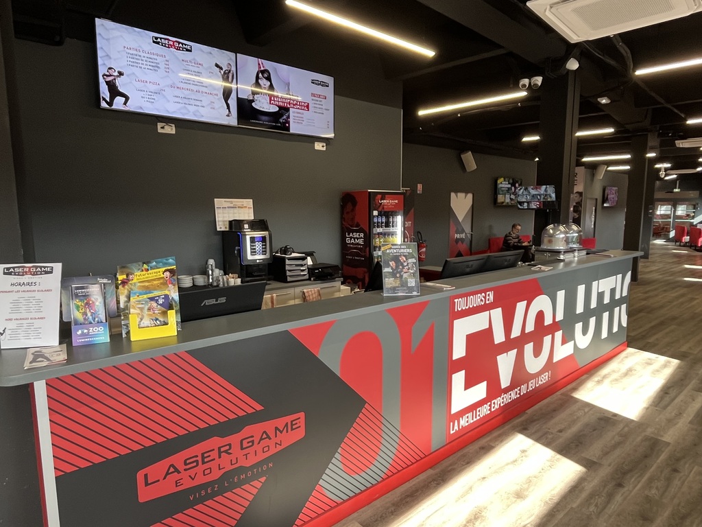 Laser Game Evolution