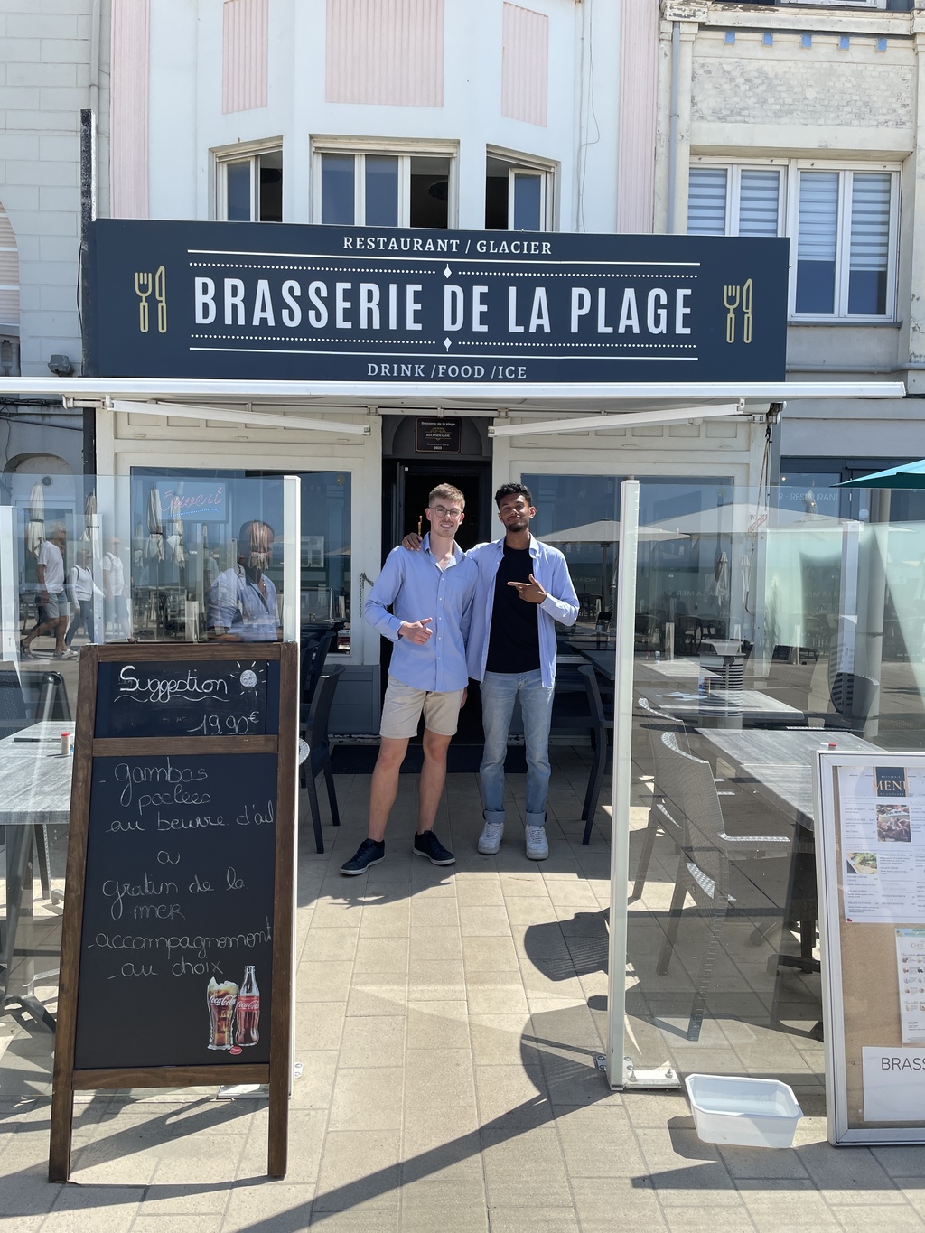 Brasserie de la plage