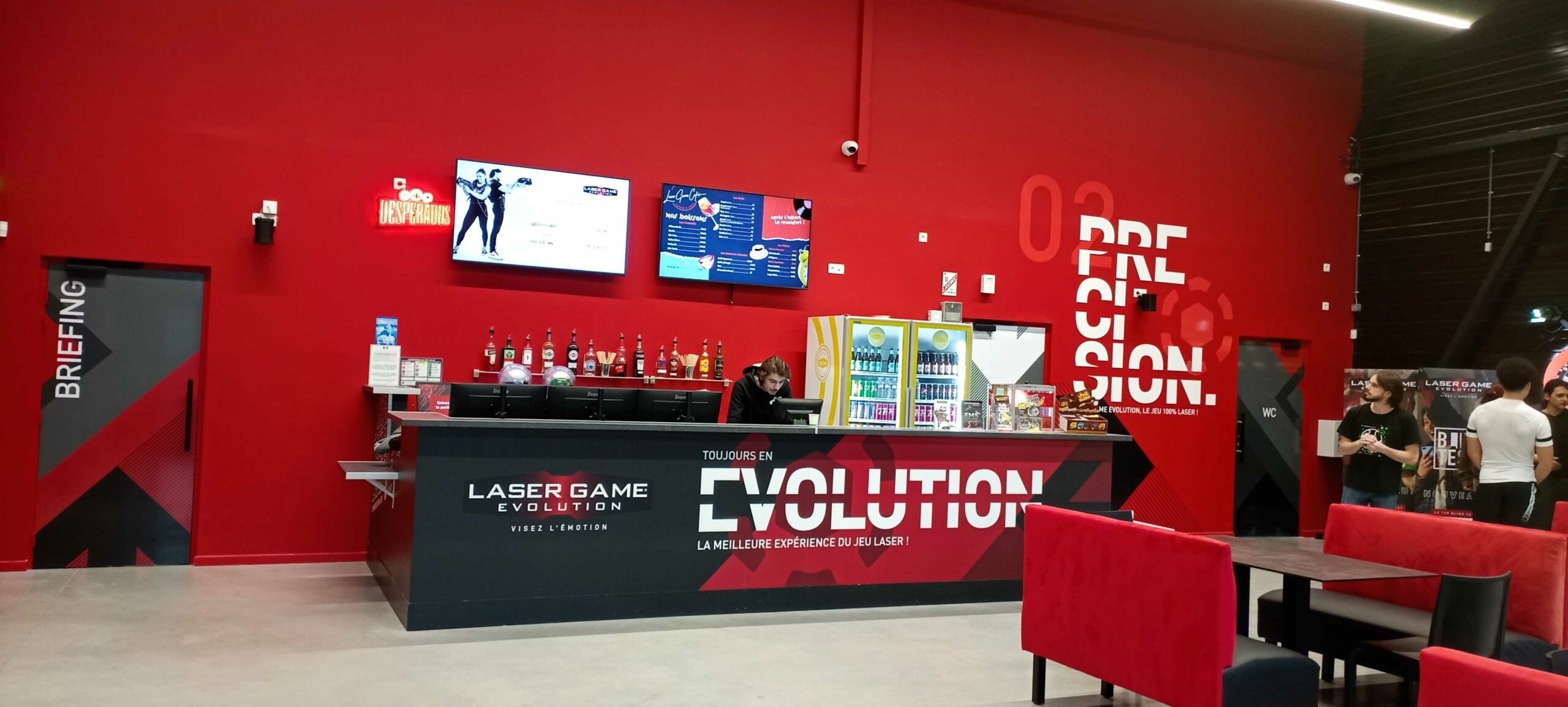 Laser Game Evolution