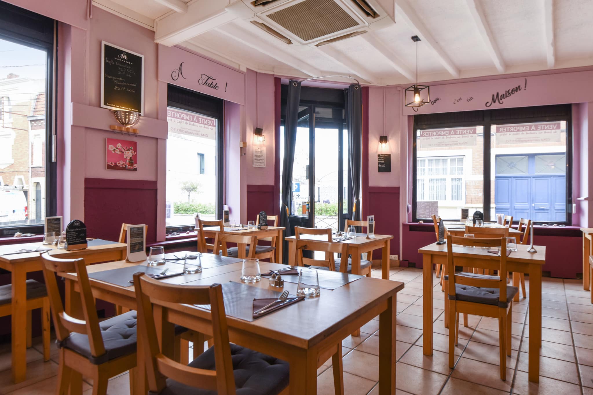 Restaurant coté campagne