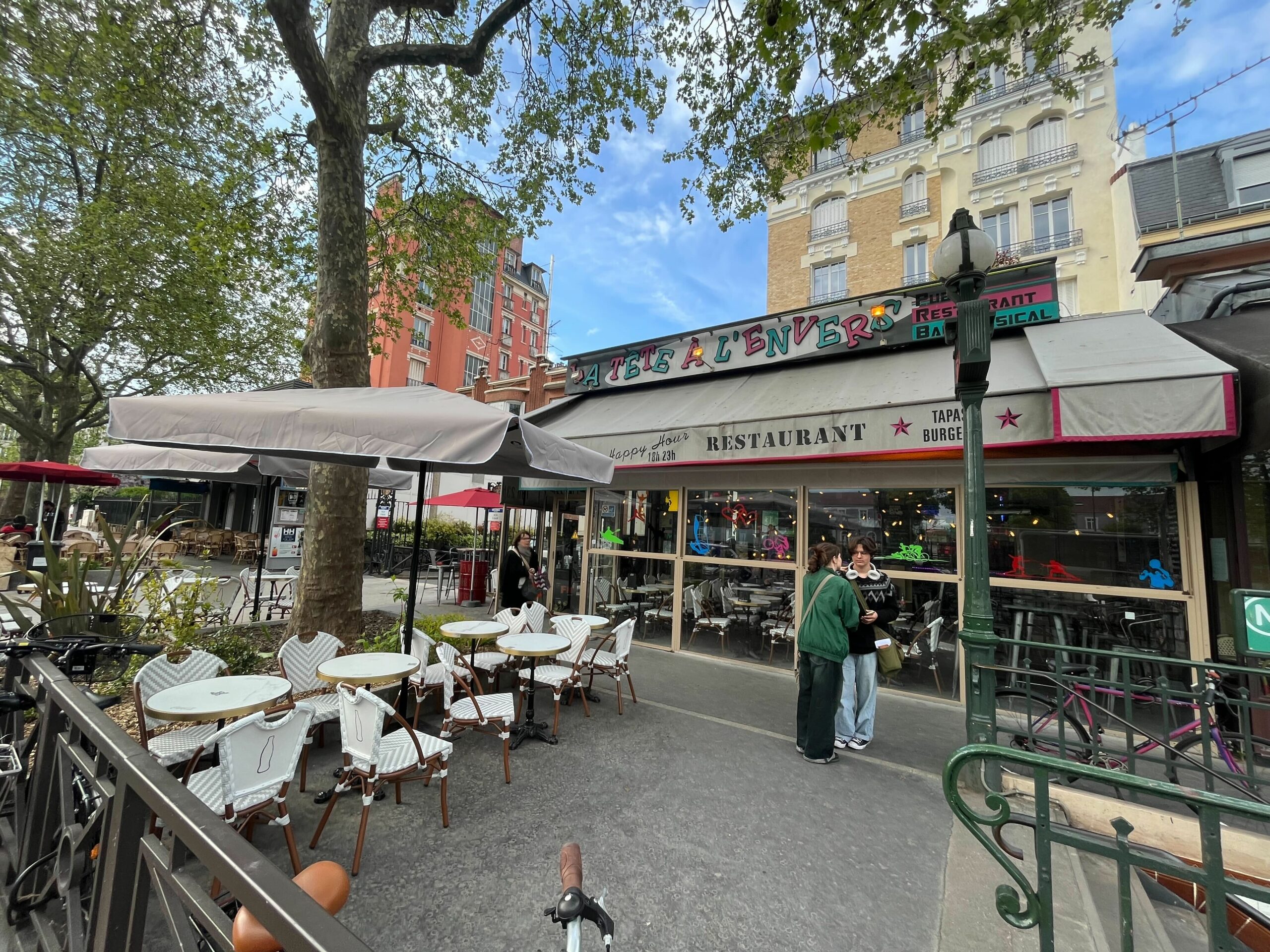 La tête a l'envers