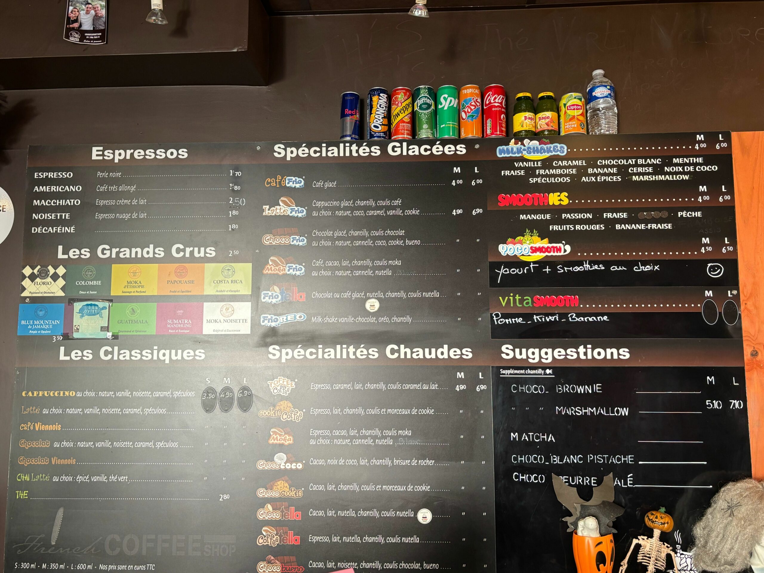 French coffee shop