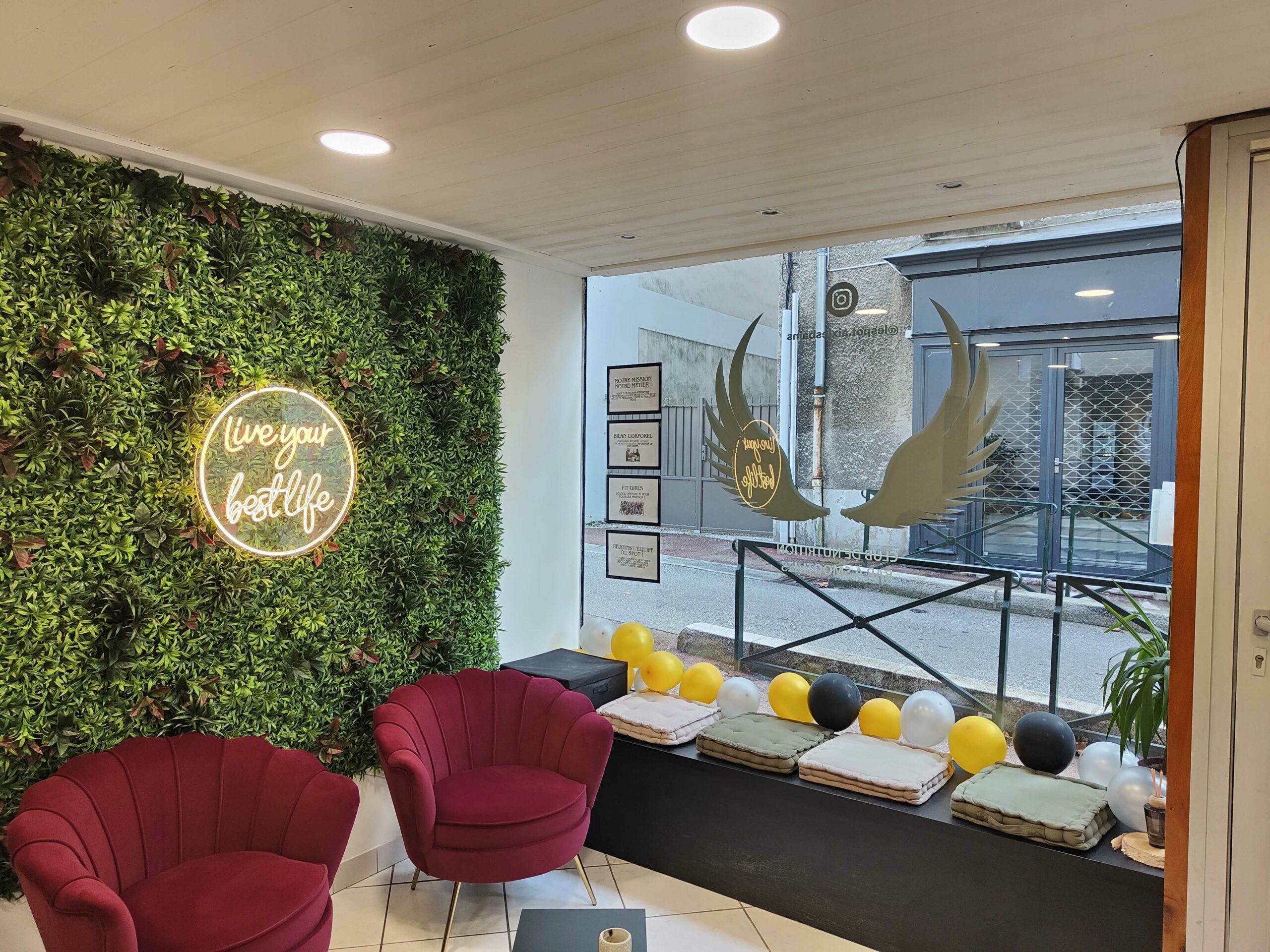 Le spot bar à smoothies et club de nutrition