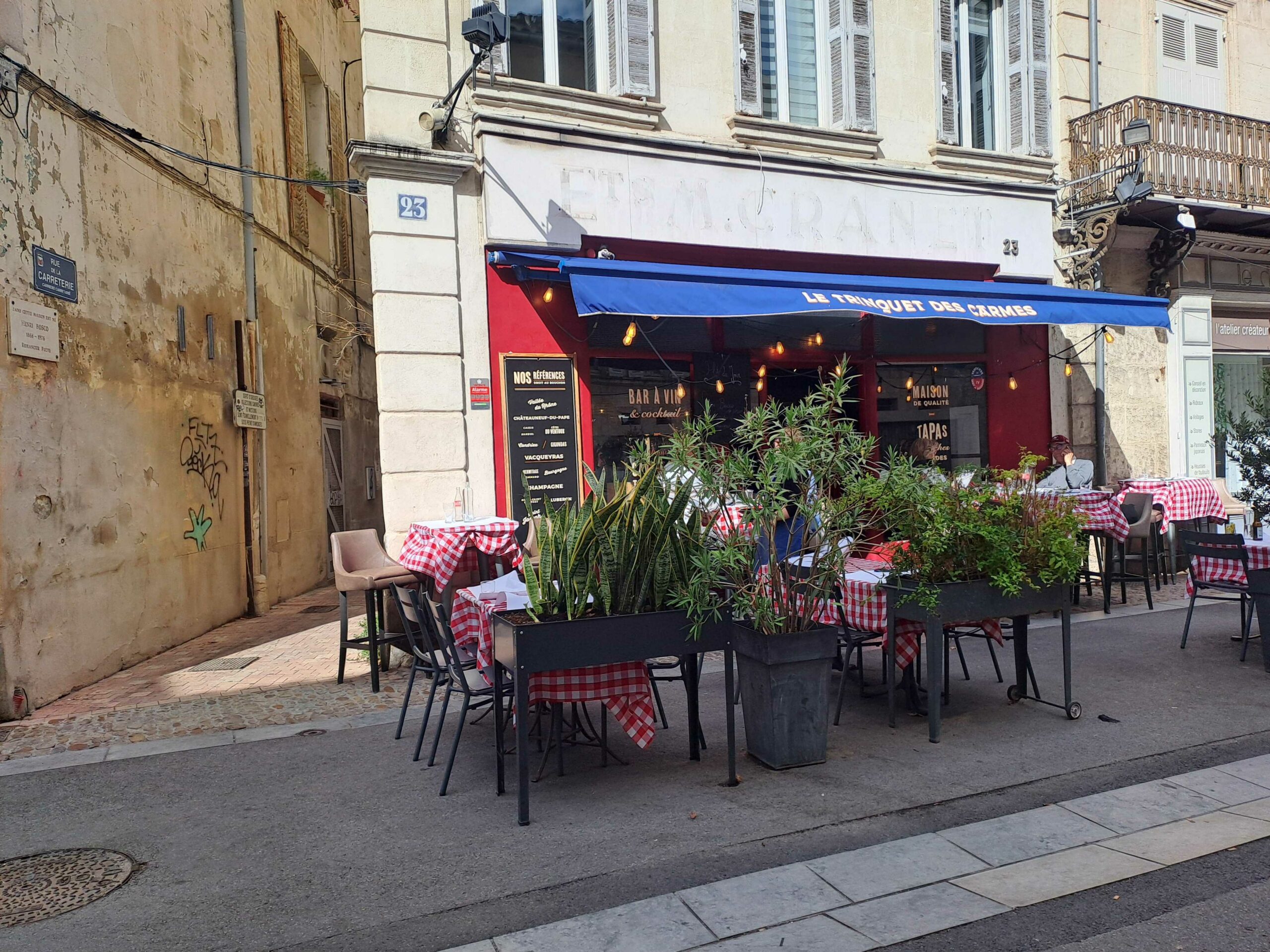 Le trinquet des carmes
