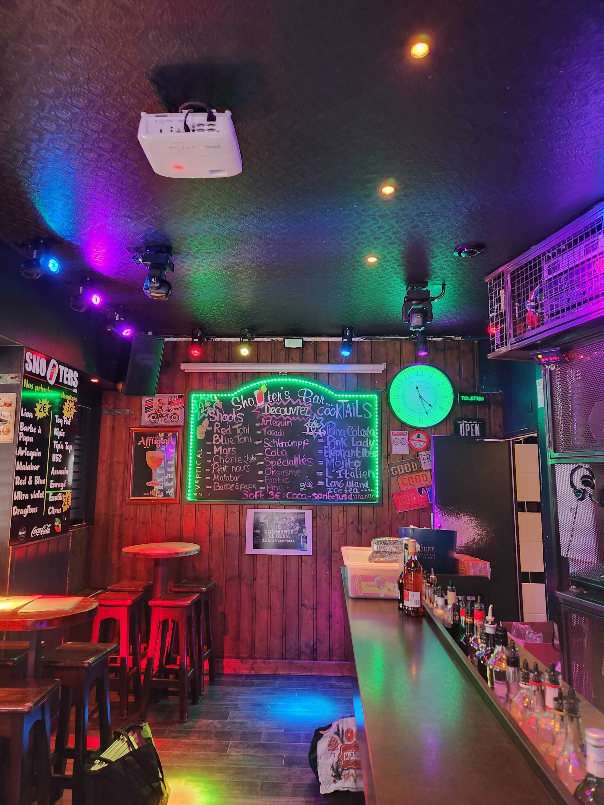 Shooter's bar