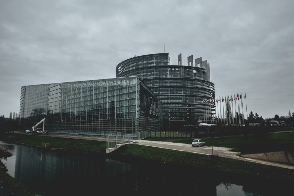 Le Parlement Européen strasbroug