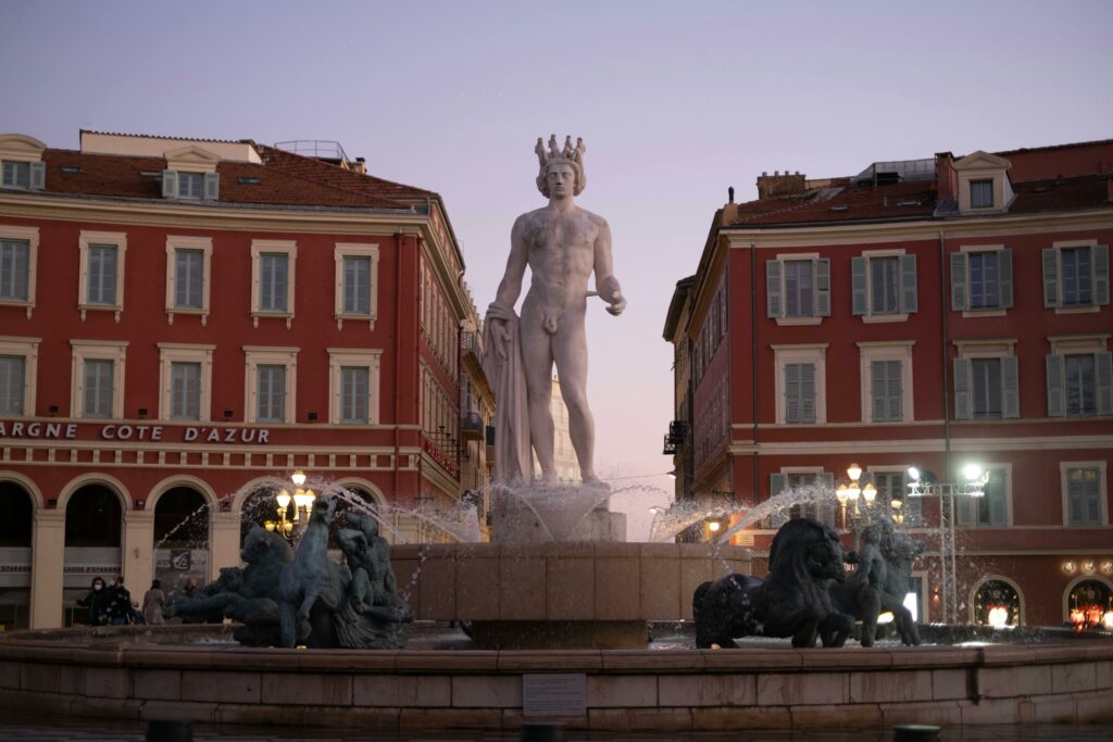 fontaine du soleil nice