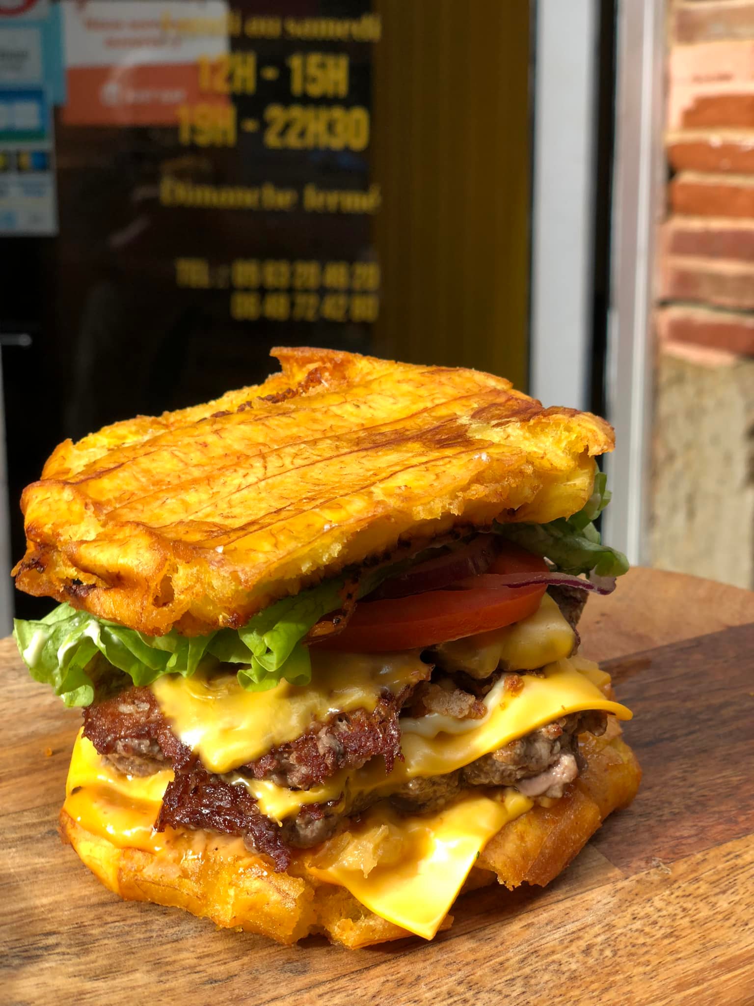 Afro burger