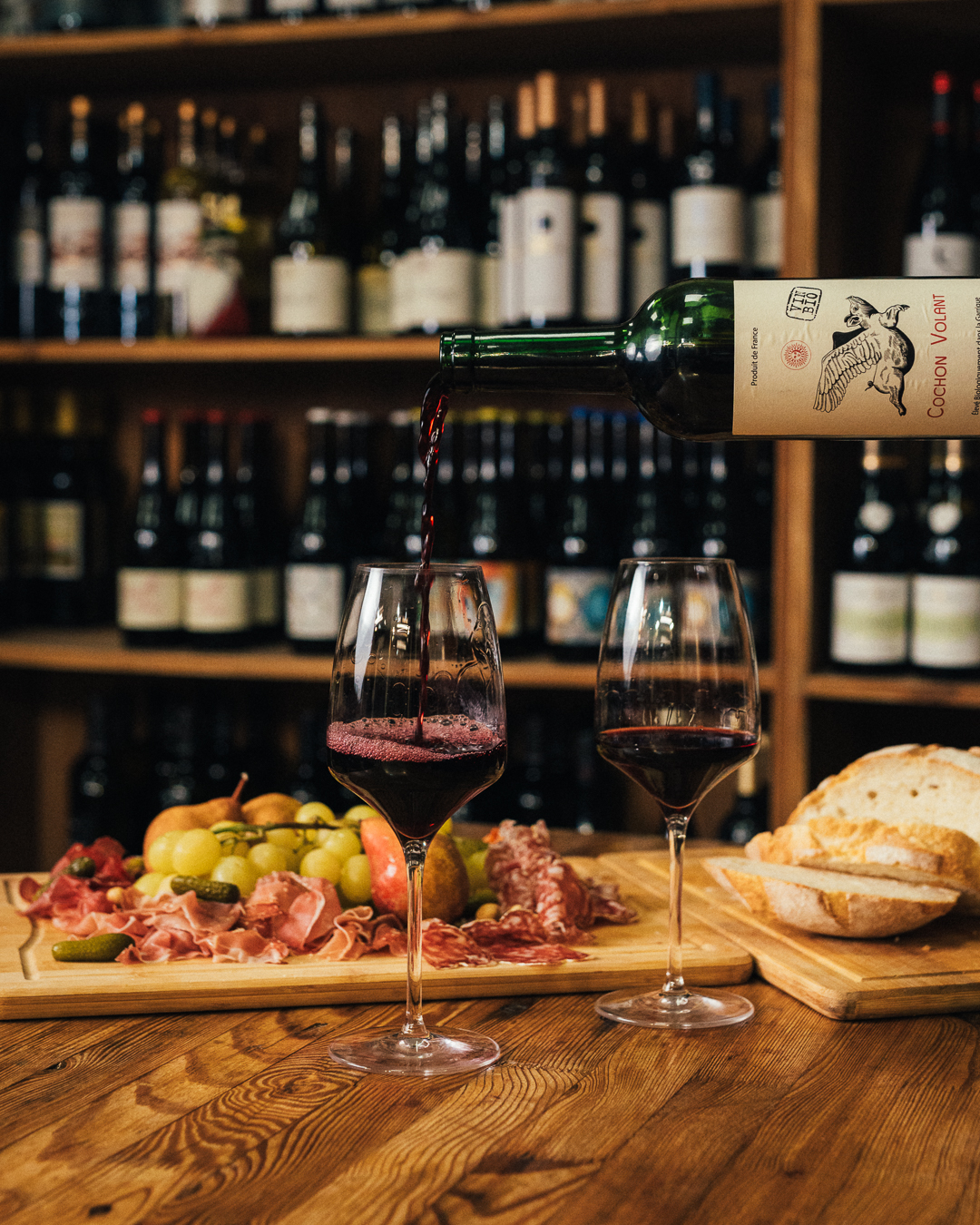 La vinothèque de Pierro