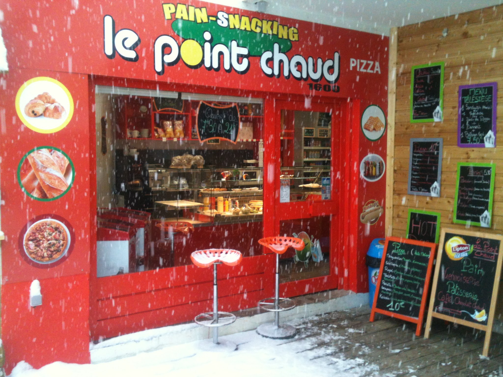 Le point chaud 1600